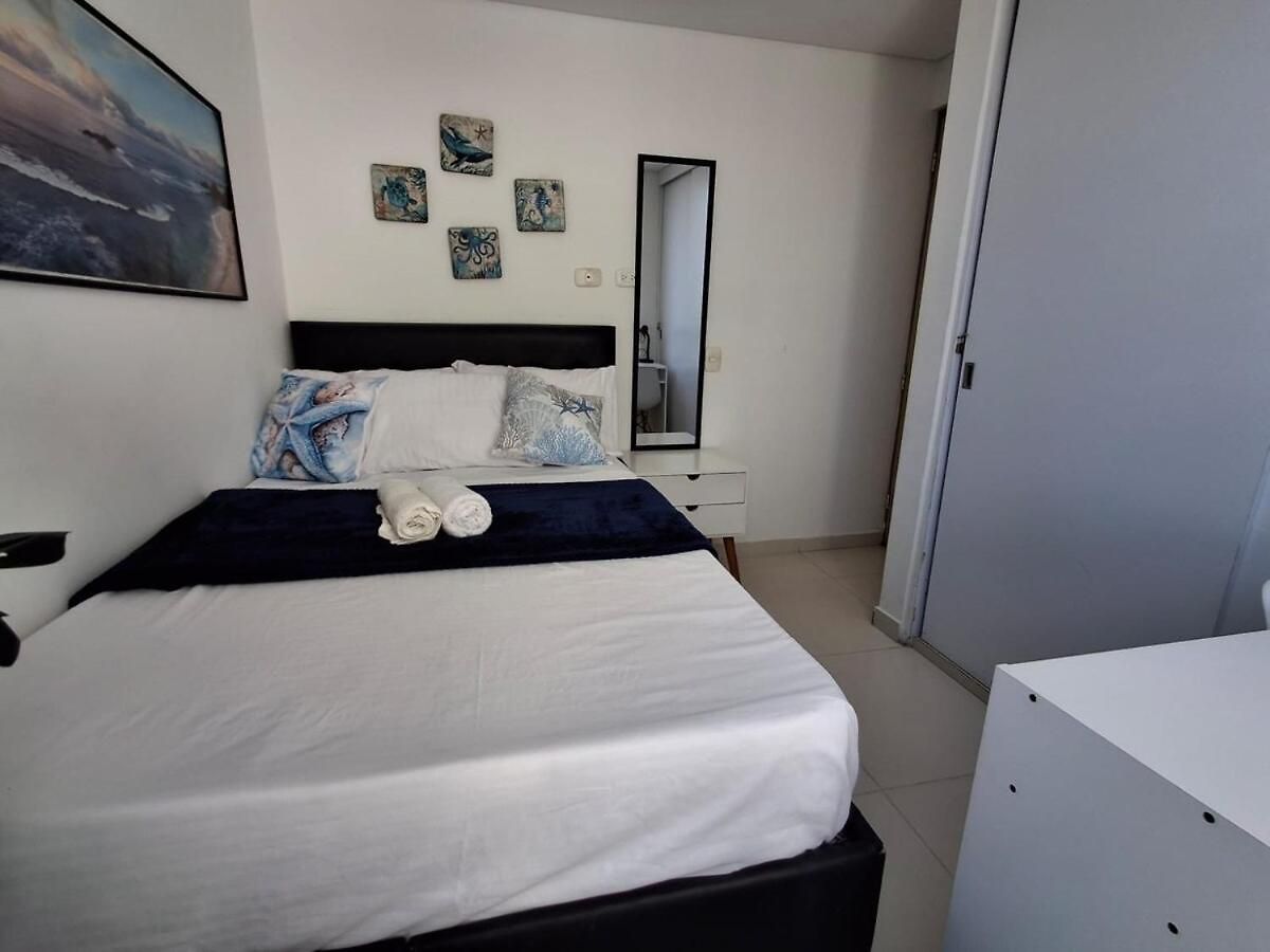 Apartamento Vista Mar, Doble Balcón, 6 Max, Cerca De Todo Cartagena