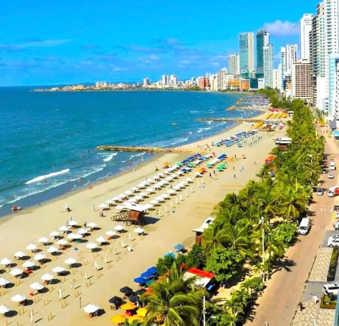 Vista Mar, Doble Balcón, 6 Max, Cerca De Todo Cartagena