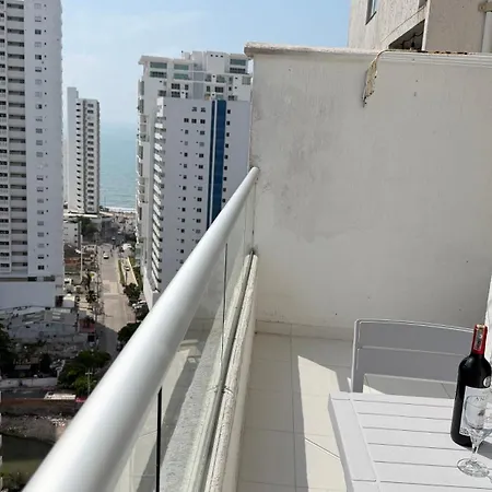 Vista Mar, Doble Balcón, 6 Max, Cerca De Todo Cartagena