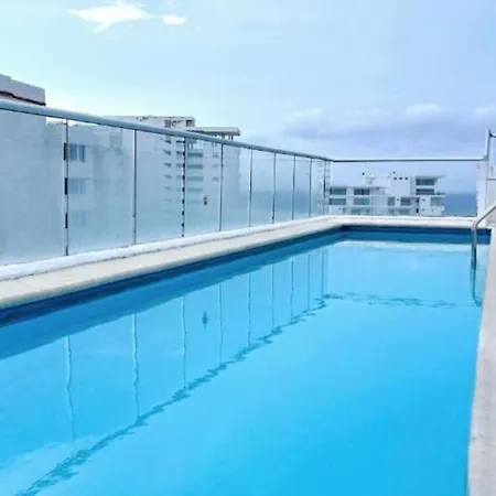 Apartamento Vista Mar, Doble Balcón, 6 Max, Cerca De Todo *