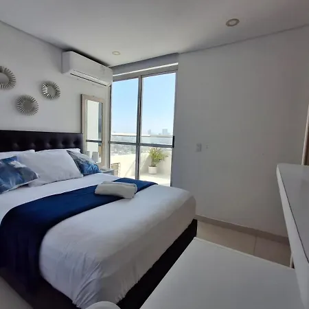 Vista Mar, Doble Balcón, 6 Max, Cerca De Todo * Cartagena