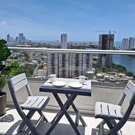 Vista Mar, Doble Balcón, 6 Max, Cerca De Todo Cartagena