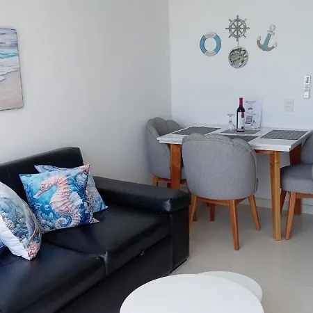 Apartamento Vista Mar, Doble Balcón, 6 Max, Cerca De Todo Cartagena